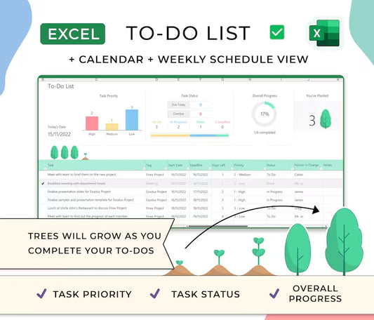 Excel To-Do List